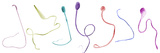Variation in Sperm  from Left to Right: Rat  Starfish  Rhino  Snow Leopard  Sea Urchin  Rhea  Human