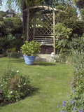 Arbor in a Flower Garden