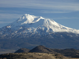 Mt Shasta  Dormant Stratovolcano in Northern California  Showing at Least Three of the Four