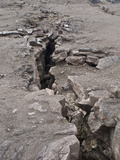 A Fault Along the Edge of a Volcanic Crater Where a Future Slope Failure Is Likely to Occur