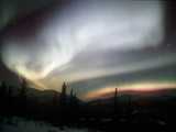 Aurora Borealis or Northern Lights  Alaska  USA