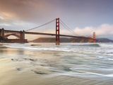 Golden Gate Bridge and Marin Headlands  San Francisco  California  USA