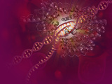 Illustration of Transcription Showing RNA Polymerase at Work