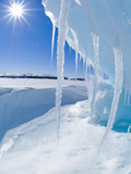 Melting Arctic Ocean Ice in Spring