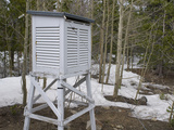 A Weather Instrument Shelter in the Niwot Ridge Long-Term Ecological Research Site in Colorado