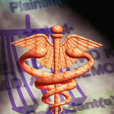 Graphic Visual of Medical and Legal Symbols for Medical Malpractice