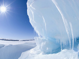 Melting Arctic Ocean Ice in Spring