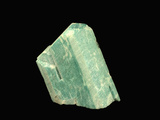 Microcline Variety Amazonite  Lake George  Colorado  USA  Specimen Courtesy JMU Mineral Museum