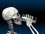 Skeleton Drinking