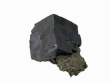 Galena Crystal  an Ore of Lead  Viburnum  Missouri  USA  Specimen Courtesy Jmu Mineral Museum