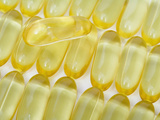 Fish Oil Capsules  a Dietary Supplement