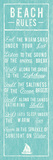 Beach Rules