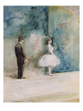 The Dancer  1890 (W/C on Paper)