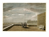 The Meteor of August 18  1783  as Seen from the East Angle of the North Terrace  Windsor Castle