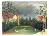 The Farm Yard  1896-98 (Oil on Canvas)