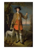 Sir Edward Hales  1744 (Oil on Canvas)