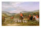 The Berkeley Hunt  1842: the Meet (Oil on Canvas)