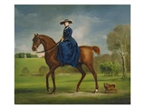 The Countess of Coningsby in the Costume of the Charlton Hunt  C1760 (Oil on Canvas)