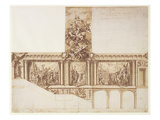 Design for Ceiling Walls and Staircase