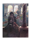 The Rich Making Merry in their Beautiful Houses While the Beggars Were Sitting at the Gates'  1913