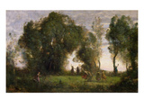 The Dance of the Nymphs (Oil on Canvas)