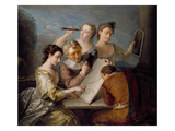 The Sense of Sight  C1744-47 (Oil on Canvas)
