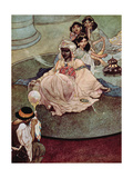 The King of the Mountains of the Moon  1913 (Colour Litho)