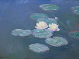 Waterlilies  Evening (Oil on Canvas) (See Detail 382333)