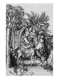 The Flight into Egypt (Engraving)