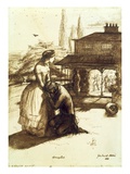Accepted  1853 (Pen and Brown Ink on Paper)