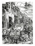 The Rest on the Flight into Egypt  from the 'Life of the Virgin' Series  1511 (Woodcut)