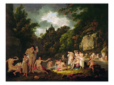 The Mermaids' Haunt  1804 (Oil on Panel)