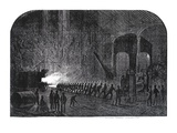 Process of Rolling Armour-Plates for Her Majesty's Ships at the Alas Steelworks  Sheffield