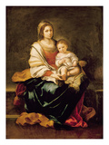 The Virgin of the Rosary (Oil on Canvas)