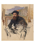 Self Portrait in His Atelier  C1884 (Oil on Canvas)