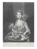 Morning  Engraved by Richard Houston  1758 (Litho)