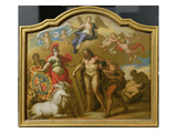 Allegory of the Power of Great Britain by Land  Design for a Decorative Panel