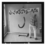 Adolph Gottlieb (1903-74) in His Studio (Photo)