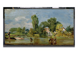 Flatford Mill  C1810-11 (Oil on Panel)