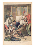 Caricature of the Triple Alliance of Germany  Austria and Italy  from 'Le Petit Journal'  June 1896
