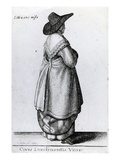 Wife of a Citizen of London  1643 (Etching)