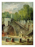 The Washerwomen (Oil on Canvas)