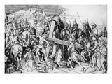Christ Bearing His Cross  C1475 (Engraving)