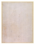 Study of a Male Torso (Pencil on Paper) (Verso) (For Recto See 192512)