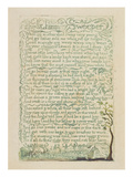 The Chimney Sweeper  Plate 9 Recto from 'songs of Innocence'  1789