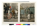 Fore's Contrasts: the Driver of 1832  the Driver of 1852  Engraved by John Harris (1811-65) 1852