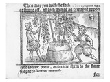 Hop Cultivation  from 'Vade Mecum  a Perfite Platform of a Hoppe Garden' by Reynolde Scot  1576