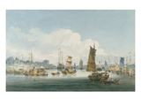 View Near the City of Tientsin  1800 (W/C over Graphite on Wove Paper)
