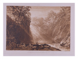The Fall of the Clyde  Engraved by Charles Turner (1773-1857)  1859-60 (Etching and Engraving)