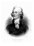 Alexander Hamilton  Engraved by Albert Rosenthal  1888 (Engraving)
